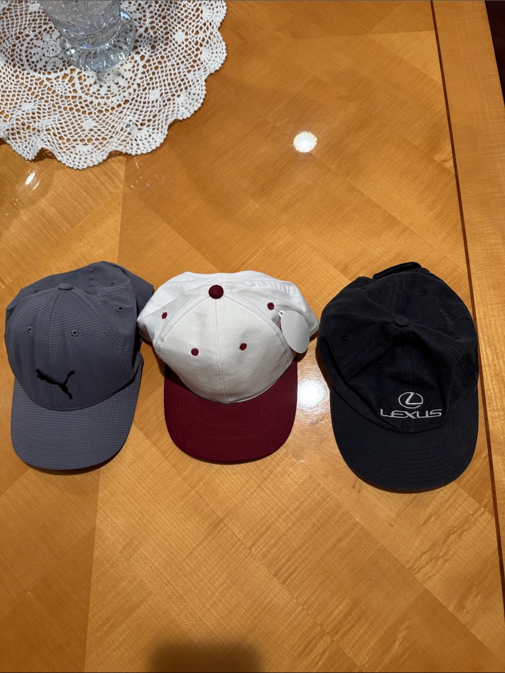 Puma Men’s Gray Baseball Cap with Black Logo